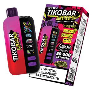 TIKOBAR SuperCombo 50000 - Sour Cherry (Кислая Вишня)